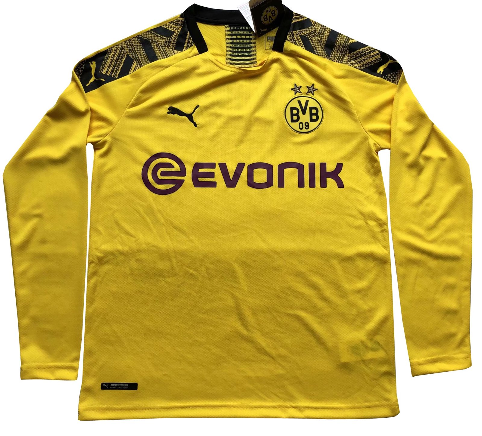 Camisa oficial Puma Borussia Dortmund 2019 2020 I Jogador manga comprida